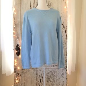 Eddie Bauer Crewneck Sweater Pale Blue